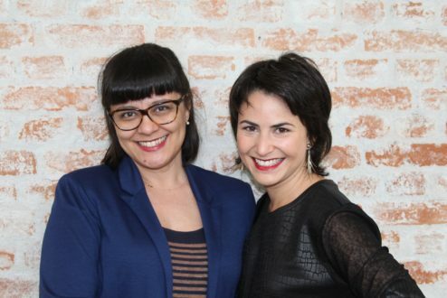 Carla Mayumi e Maria Juliana Giraldo, sócias da The Mob: um bureau de conferencistas transformadores.