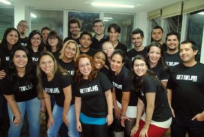 Equipa da Quitandoca, um posto avançado de agroecologia encravado na capital paulista.