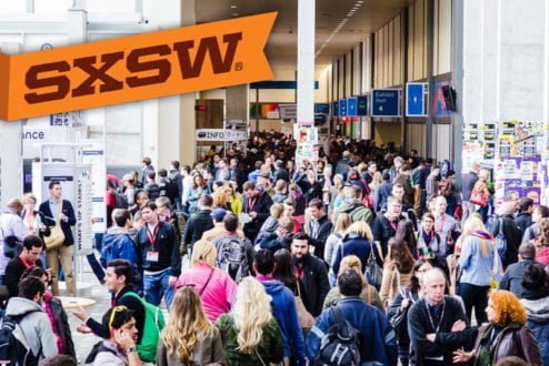 Enquanto o TED tem só um palco e uma sequência única de palestras, no SxSW tem várias coisas acontecendo ao mesmo tempo agora.