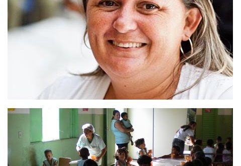 Mais de 90 crianças entre 2 e 4 anos já foram acolhidas por Diana Maria Mendes na creche comunitária Luz do Amanhã