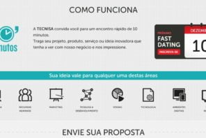 Em três anos, o Fast Dating Tecnisa recebeu 1 052 pedidos de apresentação de projeto, topou assistir a 356 pitches e fechou 36 negócios. E aí, interessou?