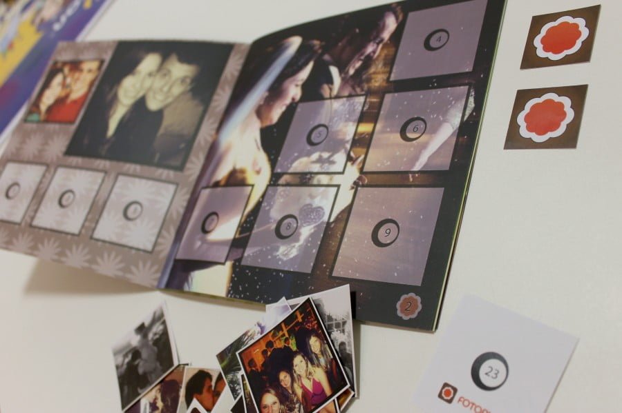 Instalbum de casamento, um dos produtos da Fotoploc: a ideia começou com um presente para o namorado de Camila.
