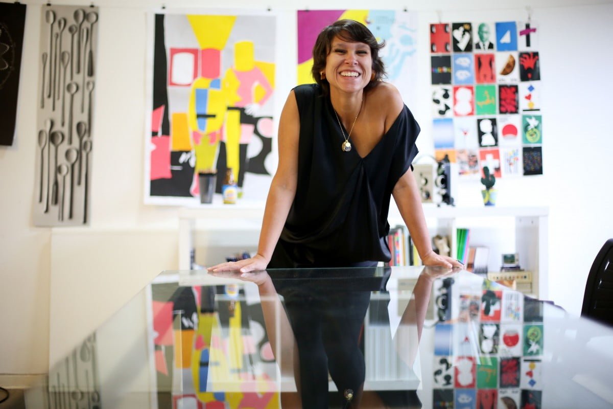 Bebel Abreu, a artista que se tornou empreendedora em duas frentes: exposições e livros.