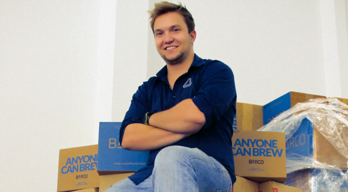 Bruno Schwinn, da Barco: um modelo inovador de vender cerveja artesanal.