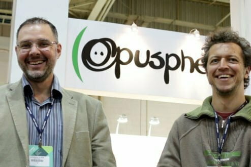 Alexandre e Marcel, os sócios fundadores da Opusphere.