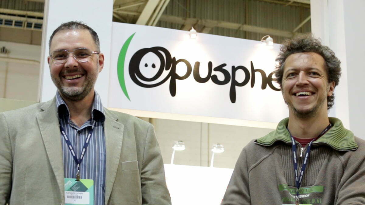 Alexandre e Marcel, os sócios fundadores da Opusphere.