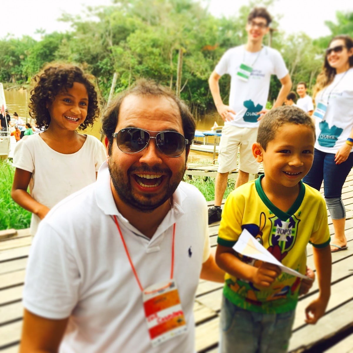 Luiz Candreva, empreendedor e mentor de startups, em um evento do Startup Weekend no Pará.