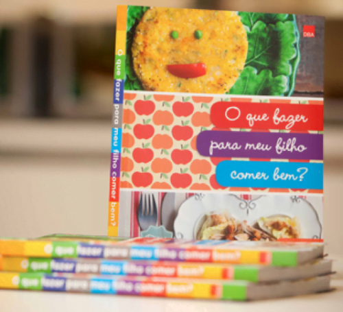 O que fazer para seu filho comer bem, primeiro livro de Mayra