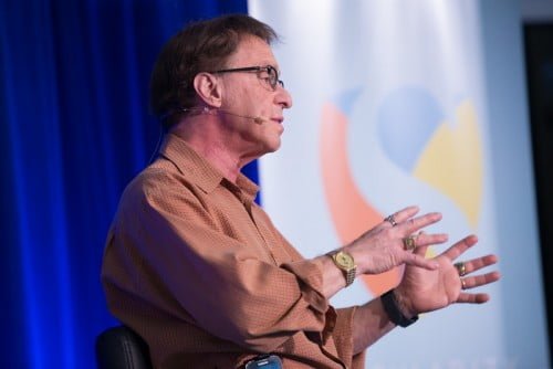 Ray Kurzweil, fundador da Singularity University, um otimista sobre o futuro da tecnologia.