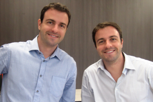 Gabriel e Rafael Bottós, fundadores da Welle Laser