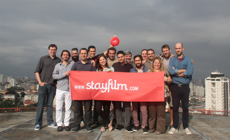 Equipe Stayfilm: ao todo, 15 pessoas trabalham na startup, sediada em São Paulo.