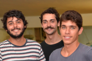 Os sócios da Zerezes (da esq. para a direita): Luiz Eduardo Rocha, Henrique Meyrelles e Hugo Galindo