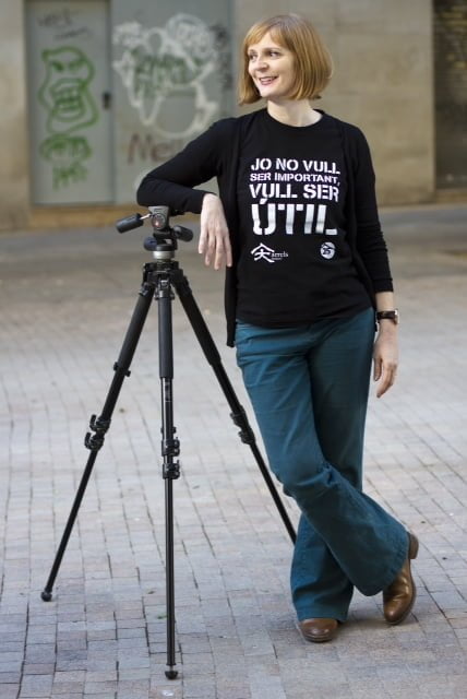 Olga García, da comunicação da Fundação Arrels. 