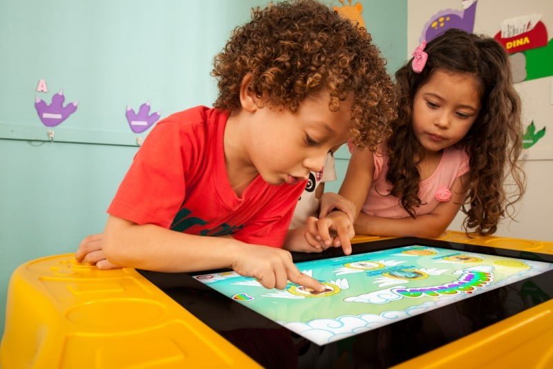 A PlayTable, carro-chefe da PlayMove, pode ser usada por várias crianças ao mesmo tempo e está em mais de 300 instituições de ensino.