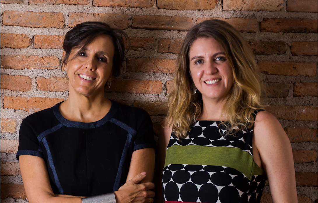 Ana Couto e Clarissa Biolchini, fundadoras da escola-consultoria Laje, "um lugar de encontro".