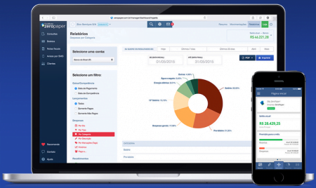 A ZeroPaper se propõe a ser uma solução simples e intuitiva para a gestão financeira de pequenas empresas.