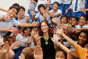 Educadora e empreendedora, Kiran propõe que toda criança se contagie pelo vírus do I can (eu posso).