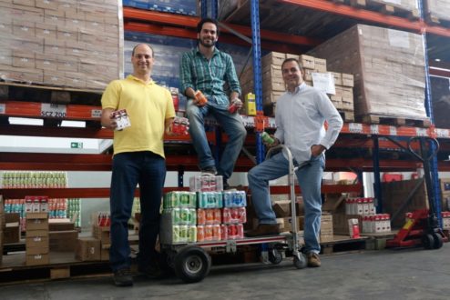 Edson Mazeto Júnior, Francisco Montans e Luciano Barbosa, sócios e diretores da Juxx.