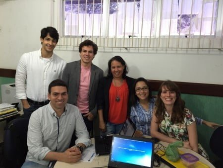 Joyce e José junto a trainees e funcionários da Prefeitura de Salvador