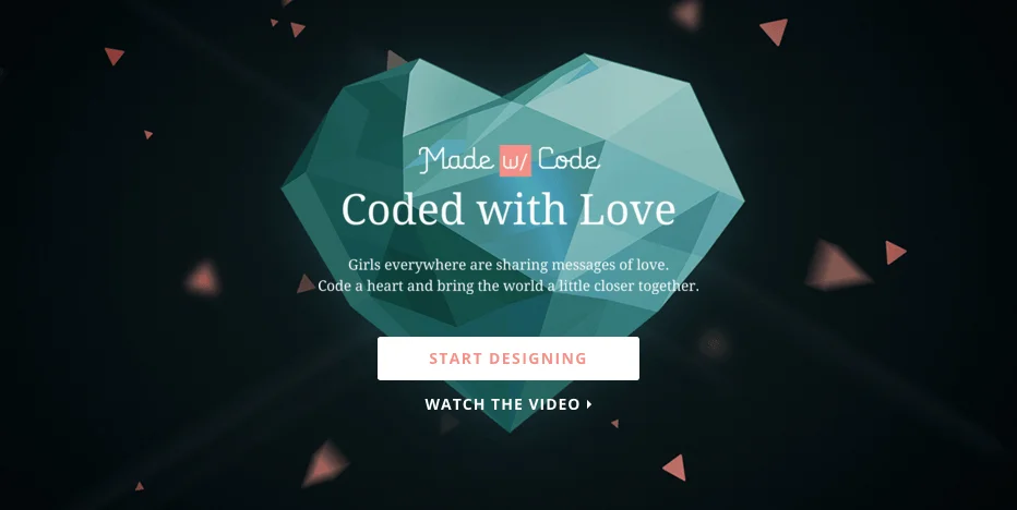 A Made with Code é uma instituição que incentiva que mulheres programem mais.