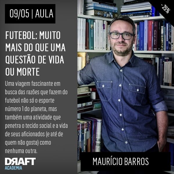  A aula de Maurício Barros será como uma partida épica. Garanta seu ingresso!