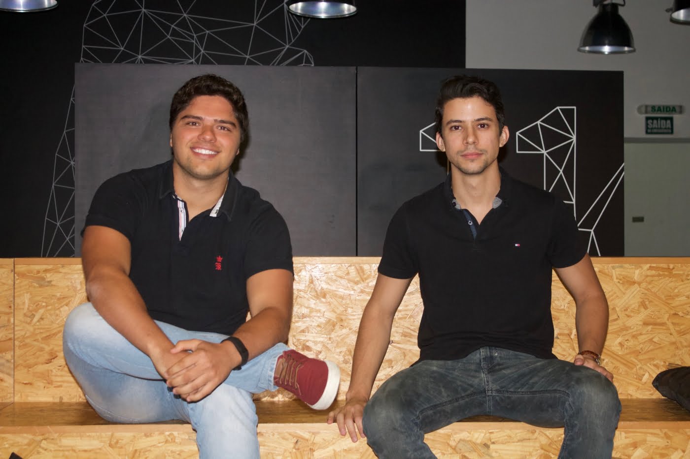 Rafael e Daniel, fundadores da Netshow.me (1ª opção de abre)