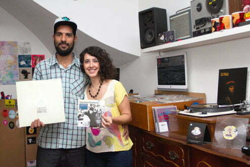 Rafaella Gouveia, a Rafa Jazz, e Bruno Borges, o DJ Niggas, fundadores da Casa Brasilis (foto: Osvaldo Ferreira).