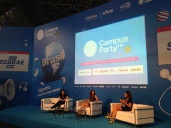 Marina Miranda também trabalha com a Campus Party desde a primeira edição, tendo sido curadora de Inovação do evento em 2015.