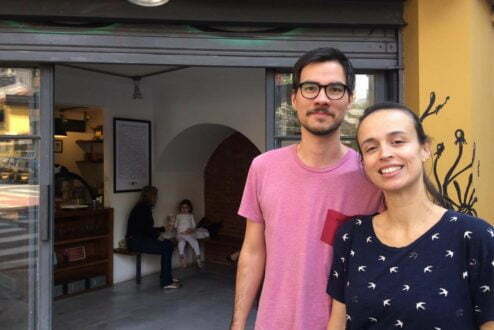 Thomas e Fernanda seguem à frente da Frida & Mina. A família aumentou, e o negócio deverá abrir uma filial em breve.