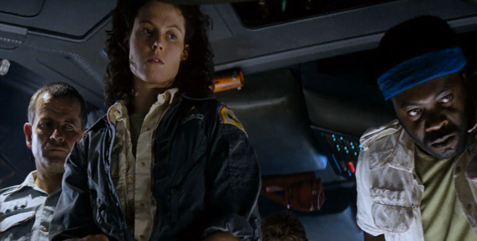 Sigourney Weaver, a Ellen Ripleu de Alien o Oitavo Passageiro, serviu de insight para Aline perceber o poder da mulher.