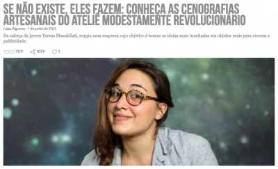 Há pouco mais de um ano o ateliê Modestamente Revolucionário saiu no Draft (clique na imagem para ler a reportagem).