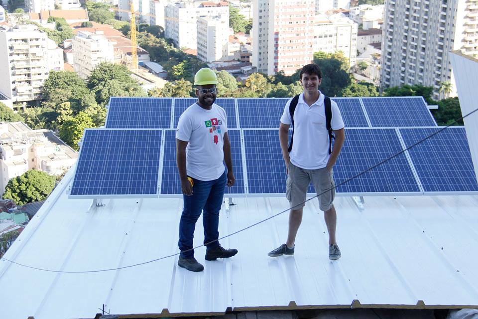 Fábio e Henrique, do Insolar: a parceria veio de terem projetos com objetivos parecidos, ambos gestados no programa Shell Iniciativa jovem.