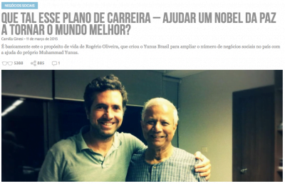 Em março do ano passado, a Yunus Brasil saiu no Draft (clique na imagem para ler). 