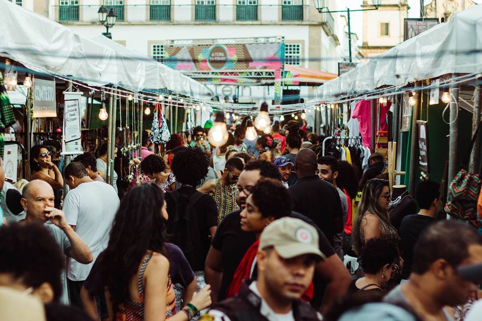 Um das mais de 100 edições da Feira da Cidade, que já passou por 18 bairros diferentes de Salvador.