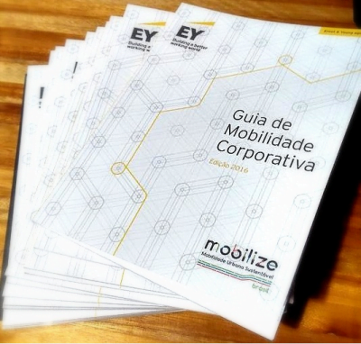 O Mobilize lançou, em parceria com a EY, um guia de mobilidade para ser distribuído em grandes empresas. 