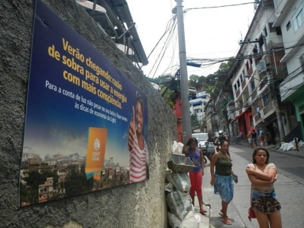 Vidigal, no Rio, foi uma das primeiras favelas a receber o Outdoor Social