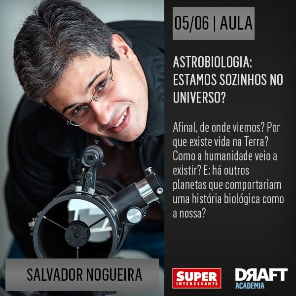 Estamos sozinhos no universo? Venha testar suas certezas, e aumentar seu conhecimento. Inscreva-se já!