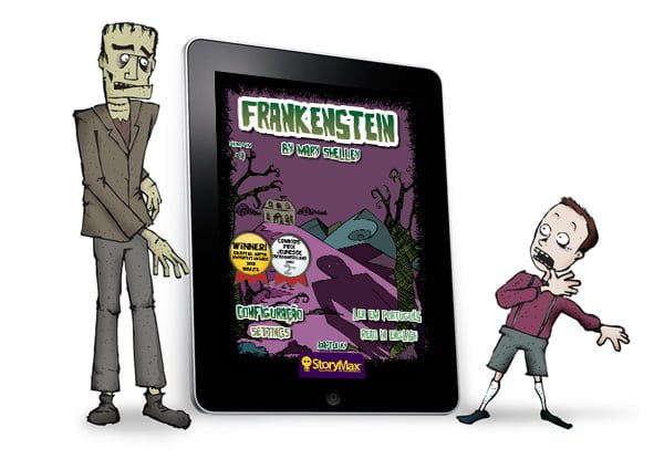 Interativo e engraçado, Frankie for Kids foi o produto piloto. Ao ganhar prêmios, abriu portas para a StoryMax se firmar.