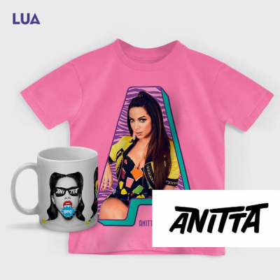 Na LUA qualquer um pode com um celular pode ser vendedor. Há 60 marcas, como a Anitta, bem pop, na plataforma.