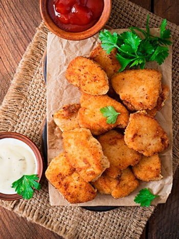 Nuggets da No Bones é outro item com bastante procura. 