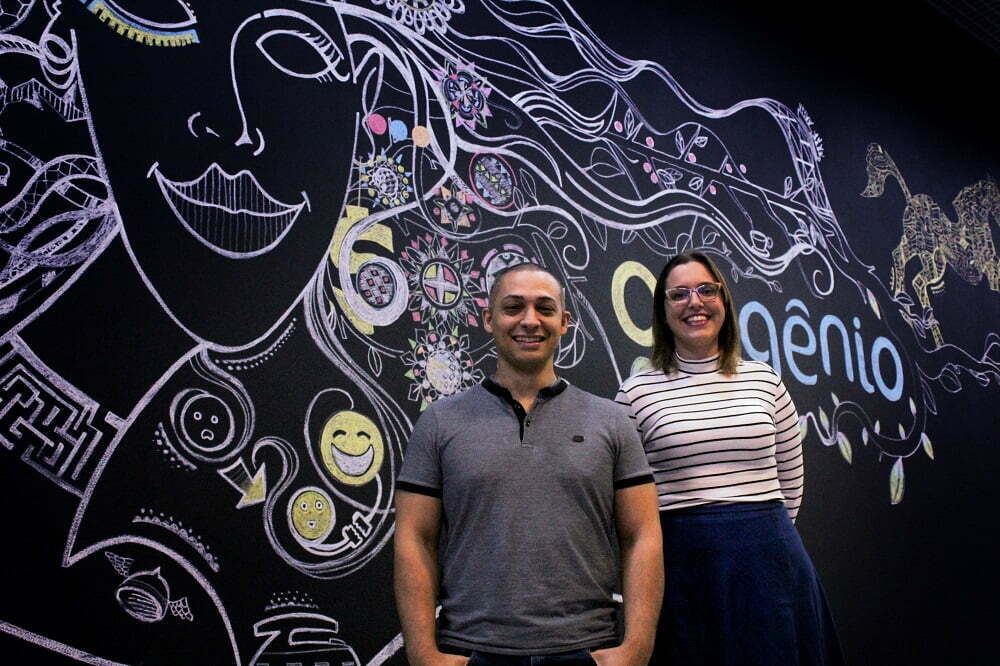 Wellington Moscon e Priscila Santos são os fundadores da startup, que em poucos meses conquistou clientes e foi eleita a "mais atraente" de 2017.