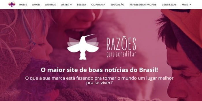 Agora o Razões para Acreditar tem um novo logotipo, um novo sócio novos planos de negócio.