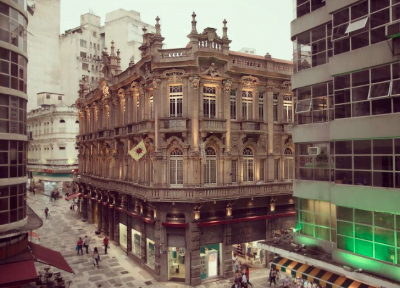 O Palacete Tereza, no centro da capital paulista, abriga a nova Casa de Francisca.