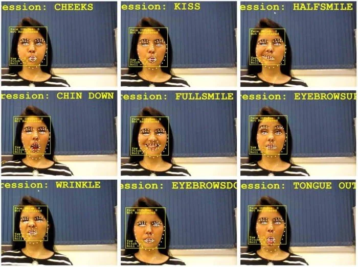 A Hoo-Box partiu de entrevistas com usuários para definir quais expressões faciais o sistema reconheceria.