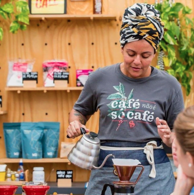 Café não é só café. Para Giele e o Pura Caffeina, é estilo de vida, é missão.