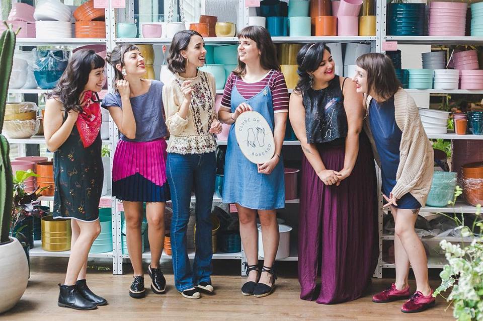 Laís Souza, Amanda Zacarkim, Camila Gomes Lopes, Marina Dini, Renata Dania e Vanessa Israel.