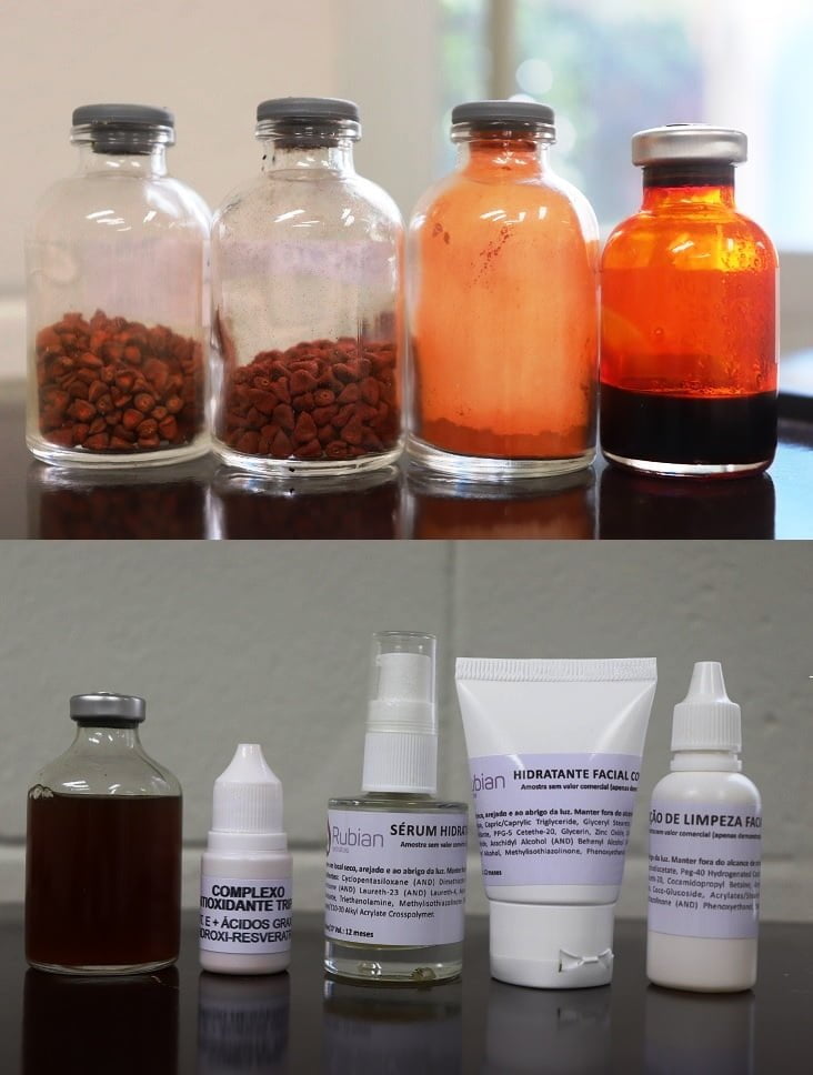 O produto da Rubian são extratos naturais, de plantas brasileiras, úteis na indústria alimentícia, de cosméticos e farmacêutica, entre outras.