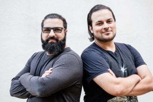 Os fundadores da MedRoom, Sandro e Vinicius, querem que a realidade virtual ajude estudantes a superarem o abismo entre a a teoria e a prática médica (foto: Isabele Araujo).