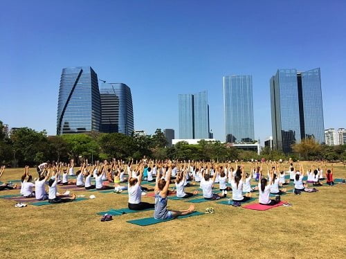 O 2º Triathlon Consciente Quero Harmonia aconteceu em setembro de 2017 e teve a participação de 150 pessoas.