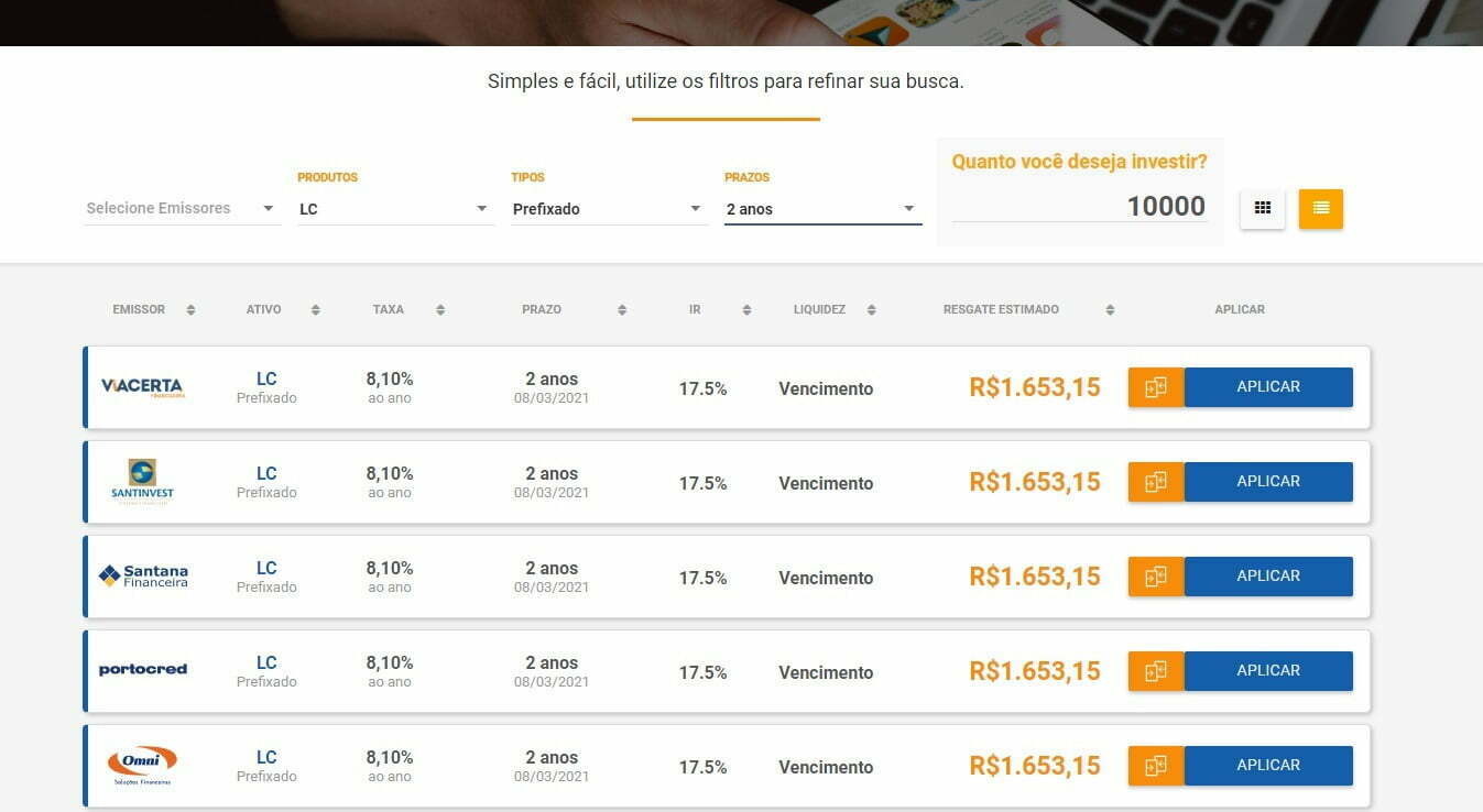 Pix – Caruana Financeira